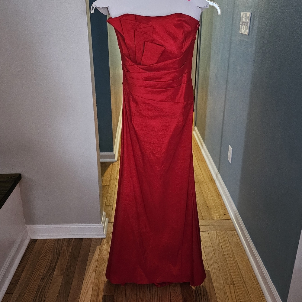 Red Prom dress size 10